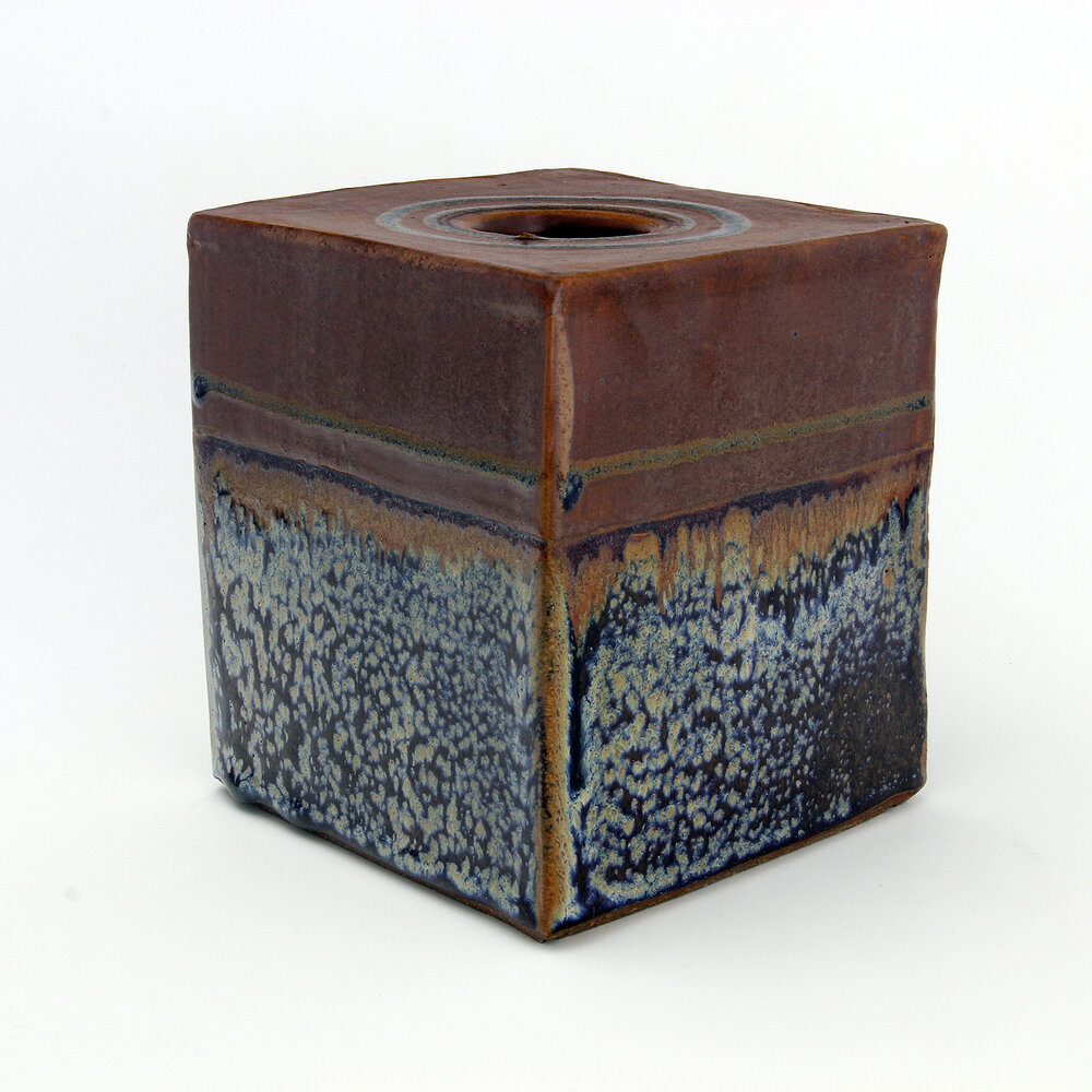 Tissue box cover — Rutkowsky Pottery